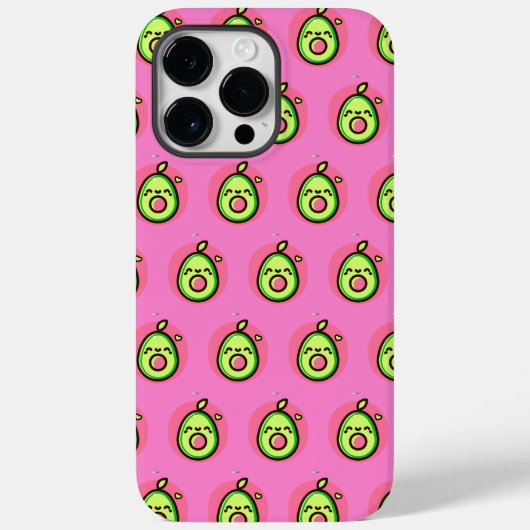 Avocado Schizado Phone Case (Achterkant)