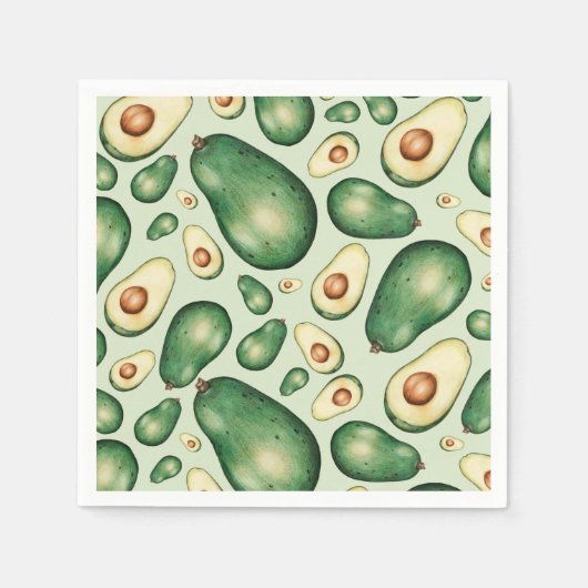 Avocado Servet (Voorkant)
