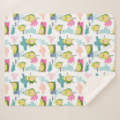 Avocado Sherpa Blanket Deken (Voorkant (horizontaal))