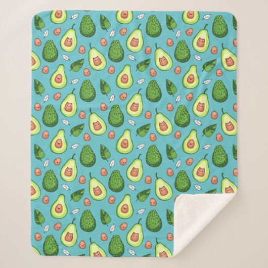 Avocado Sherpa Blanket Sherpa Deken (Voorkant)