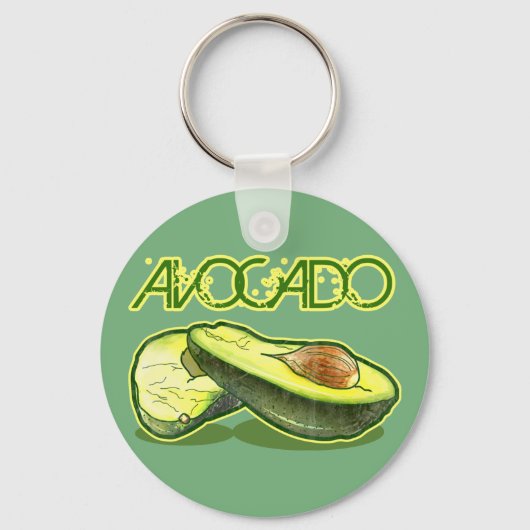 Avocado Sleutelhanger (Voorkant)