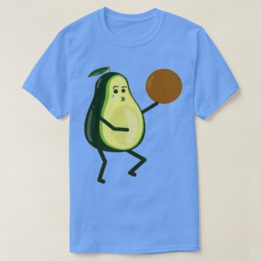 avocado-speelbal t-shirt (Design voorkant)