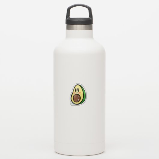Avocado Sticker (Waterfles)