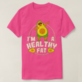 Avocado Super 1 gezonde voeding 2 T-shirt (Design voorkant)