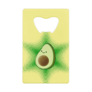 Avocado Superstar Kredietkaart Flessenopener