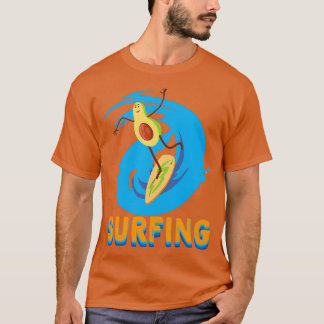 Avocado Surfing Funny Avocado Surfing 1 T-shirt