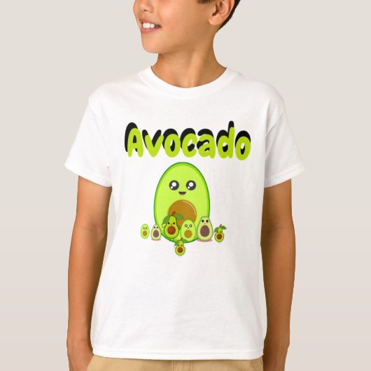 avocado t-shirt (Voorkant)