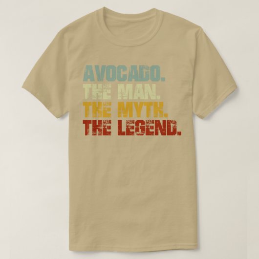 Avocado T-shirt (Design voorkant)