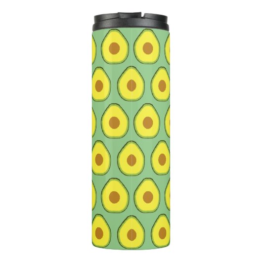 Avocado Thermosbeker (Achterkant)