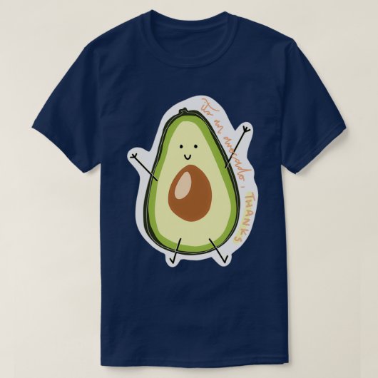 Avocado Time T-shirt (Design voorkant)