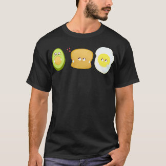 Avocado toast grappige brunch Illustratie T-shirt