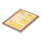 Avocado toast met ei en tomaat notitieblok (Gedraaid)