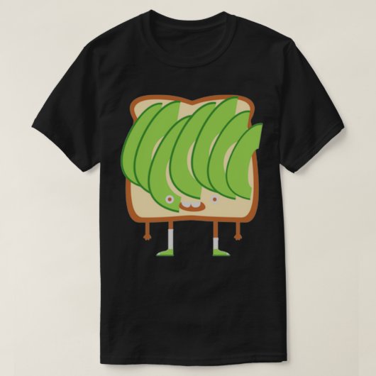 Avocado Toast My Life T-shirt (Design voorkant)