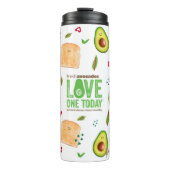 Avocado Toast Thermal Tumbler Thermosbeker (Voorkant)