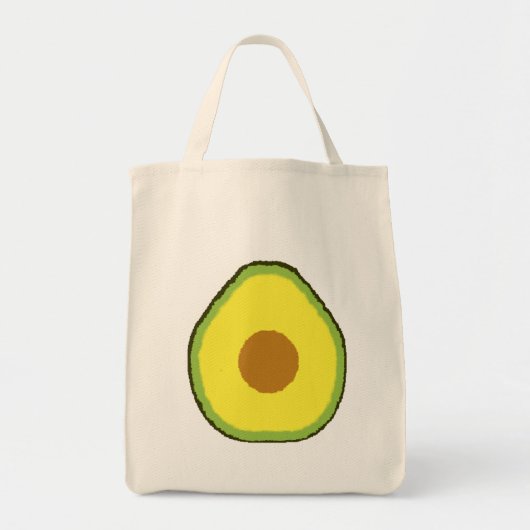 Avocado Tote Bag (Voorkant)