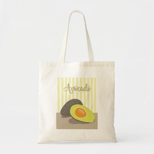 Avocado Tote Bag (Voorkant)