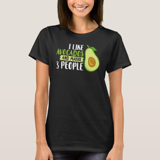Avocado Tree Mexico Fruit Oil Pear Plant Dip T-shirt (Voorkant)