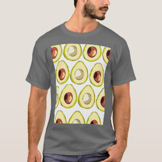 Avocado Tropical Textile T-shirt