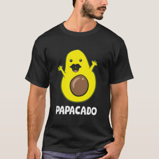 Avocado Vader Vegan Guacamole Avocado Papacado T-shirt