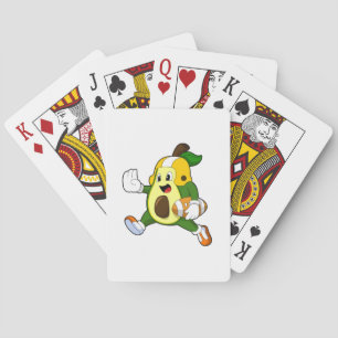 Avocado van Football Sport Pokerkaarten