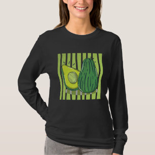 Avocado Vegan Lui Halloween Kostuum T-shirt