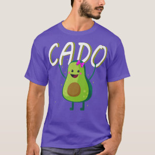 Avocado Vegan Vegetarian for Couples Partners pres T-shirt