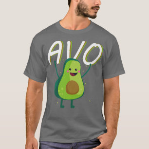 Avocado Vegan Vegetarian for Couples Partners pres T-shirt