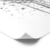 Avocado Vegetable Grey Poster (Hoek)