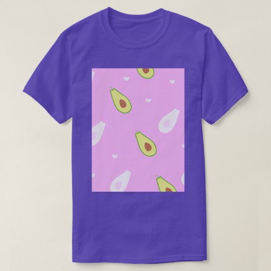 Avocado Vegetarian Fruits Classic TShirt (Design voorkant)