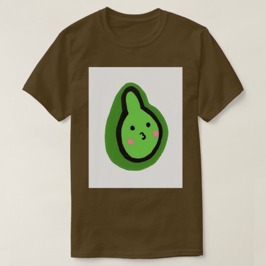 Avocado ver2 t-shirt (Design voorkant)