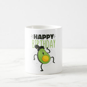 Avocado verjaardagscadeau koffiemok