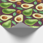 Avocado-verpakkingspapier Cadeaupapier (Hoek)