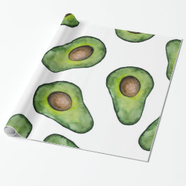 Avocado-verpakkingspapier Cadeaupapier
