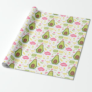 Avocado-verpakkingspapier Cadeaupapier