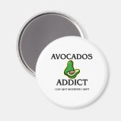 avocado-verslaafde magneet (Voorkant / Achterkant)