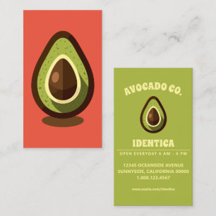 avocado visitekaartje