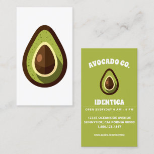 avocado visitekaartje