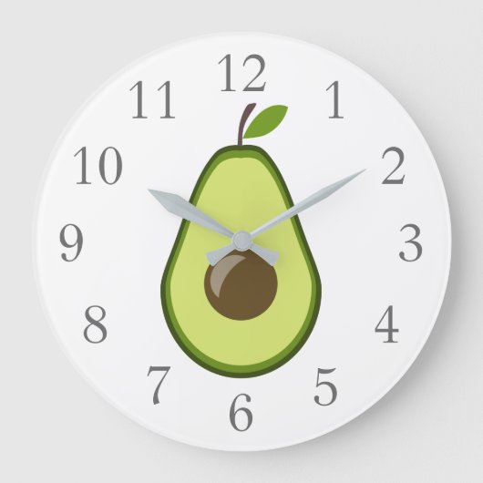 Avocado Wall klok (Voorkant)
