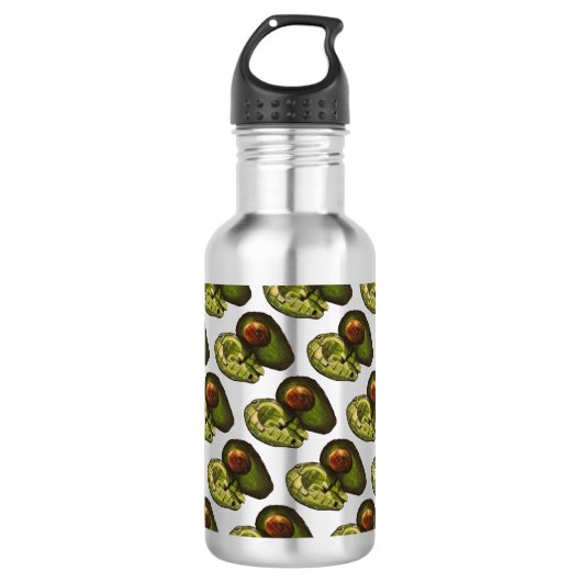 Avocado waterfles (Voorkant)