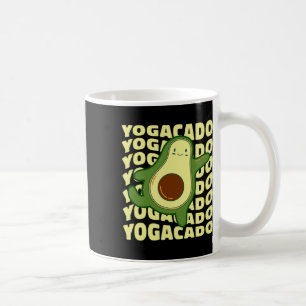 Avocado Yoga Fitness Grappig Trainend Gym Yogacado Koffiemok
