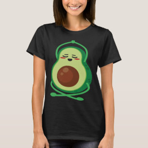 Avocado Yoga Leuke Meditatie Workout Oefening Vega T-shirt
