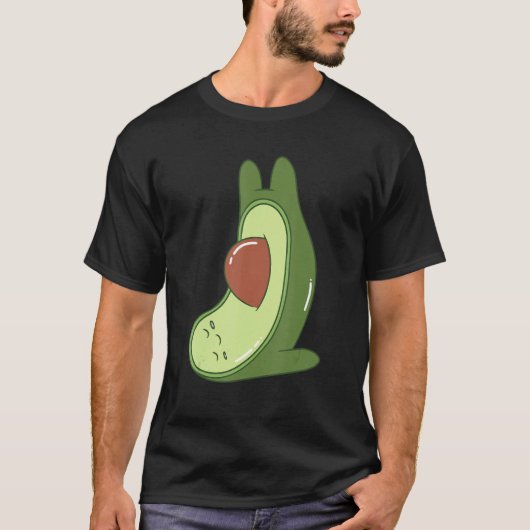 Avocado Yoga T-shirt (Voorkant)