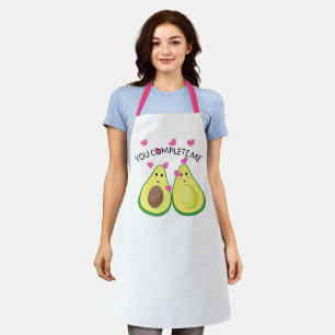 Avocado 'You Complete Me' Schort - Funny Baker Gif