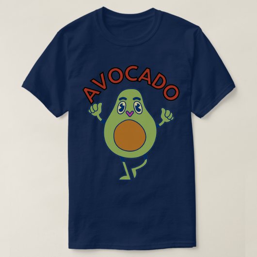 AVOCADOBeauful Lavo Kado grappig voor mannen en vr T-shirt (Design voorkant)