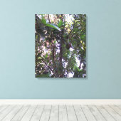 Avocadoboom Canvas Afdruk (Insitu (Houten vloer))