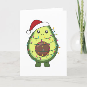Avocados Feestdagen Kaart