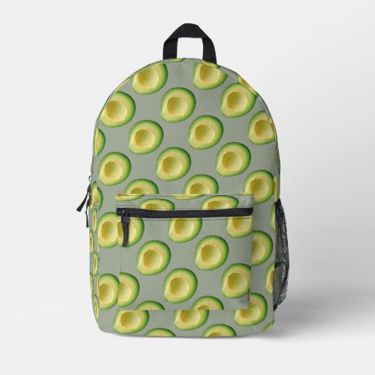 Avocados Green Guacamole 4Jojo Print Cut Sac à cou (Recto)