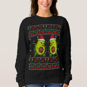 Avocados Lelijke Kersttrui Xmas Lights Matchi Trui