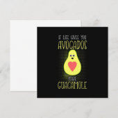 Avocado's Maken Guacamole Kaart (Voorkant / Achterkant)