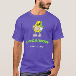 avocado's met de roep avocado's die een boze avoca t-shirt